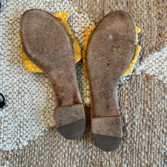 Tabitha Simmons Polka Dot Slides - Picture 3 of 6